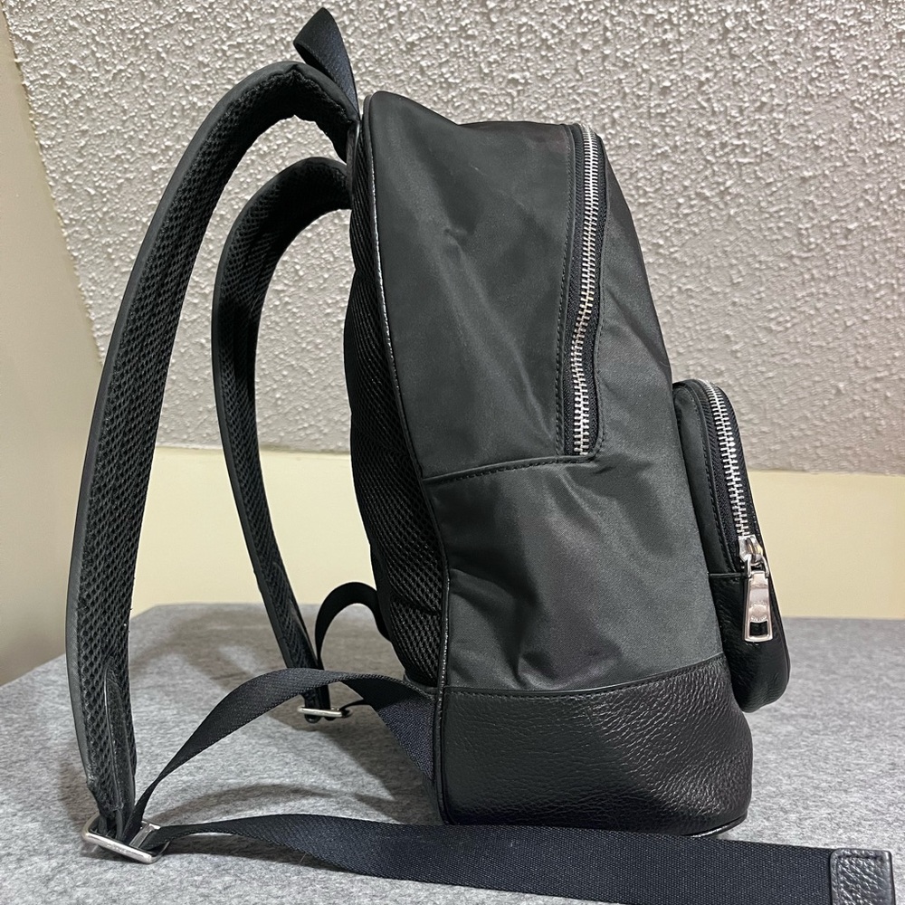 Coach Court Backpack Black Leather - Picture 4 of 13